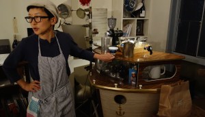 Guitar coffee captain