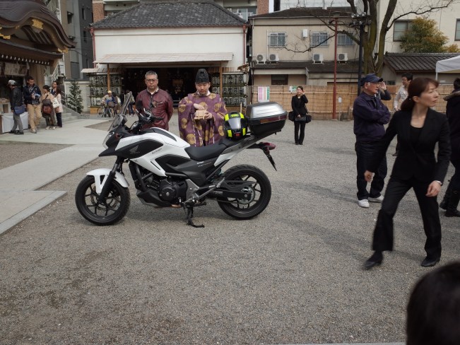 fuji wedding bike bless