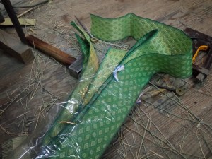 tatami binding on floor