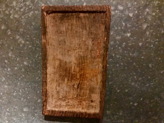 hakujitsu wood block